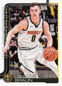 2025-26 Topps Basketball Christian Braun #102