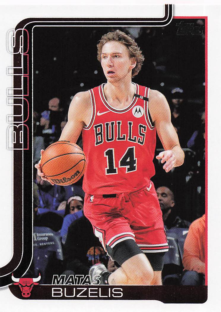 2025-26 Topps Basketball Matas Buzelis #37