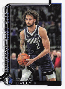 2025-26 Topps Basketball Dereck Lively II #172