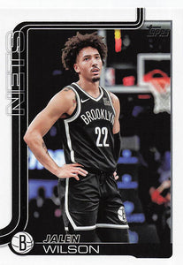 2025-26 Topps Basketball Jalen Wilson #12