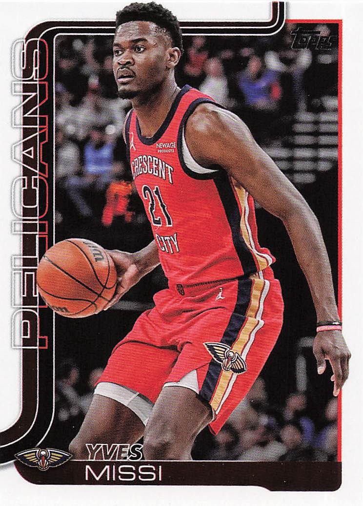 2025-26 Topps Basketball Yves Missi #191