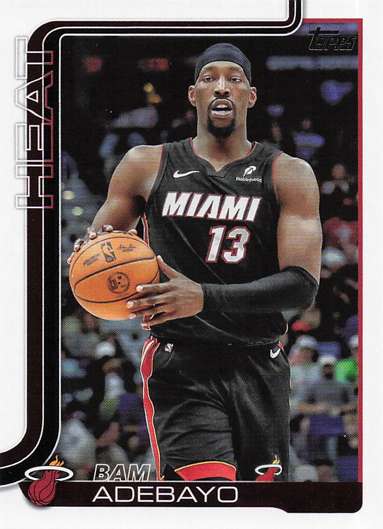 2025-26 Topps Basketball Bam Adebayo #75