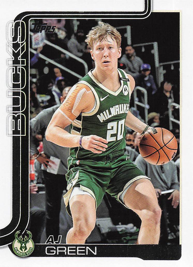 2025-26 Topps Basketball AJ Green #57