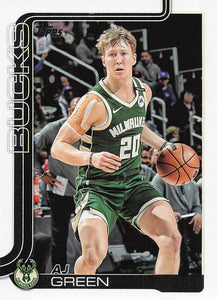 2025-26 Topps Basketball AJ Green #57