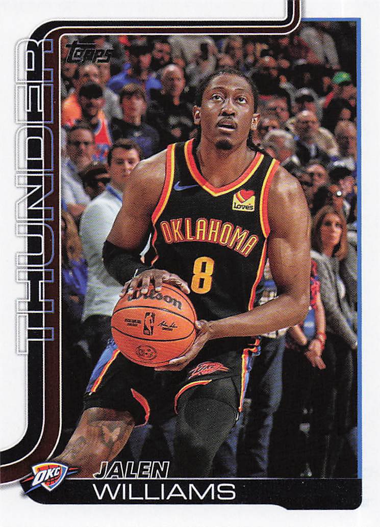 2025-26 Topps Basketball Jalen Williams #116