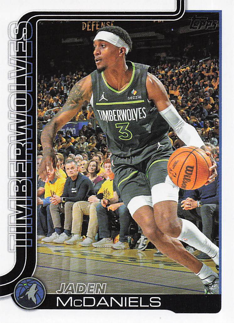 2025-26 Topps Basketball Jaden McDaniels #248