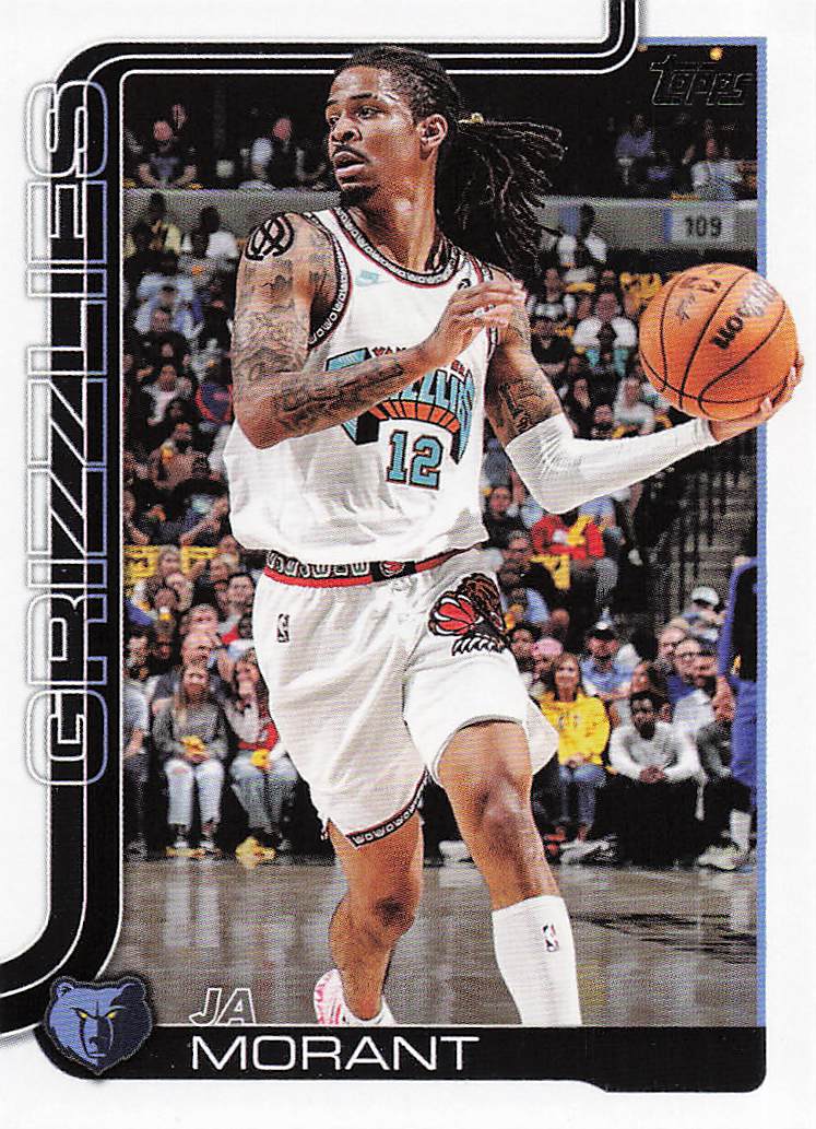 2025-26 Topps Basketball Ja Morant #182