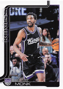 2025-26 Topps Basketball Malik Monk #164