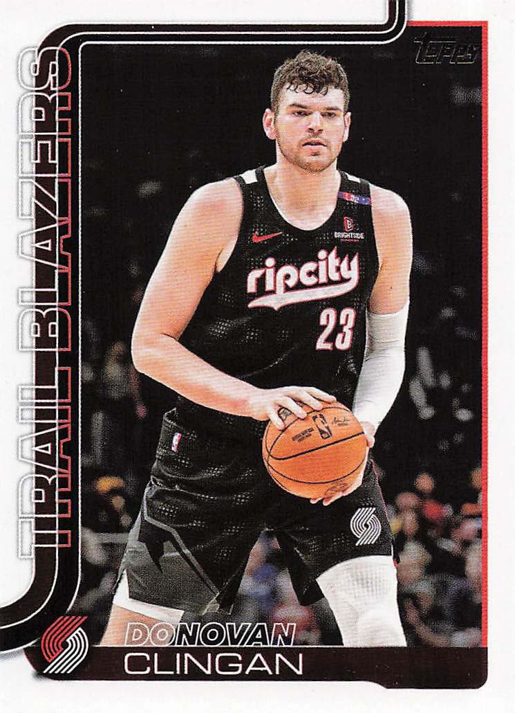 2025-26 Topps Basketball Donovan Clingan #126