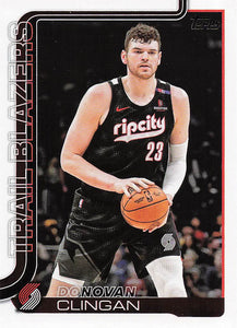 2025-26 Topps Basketball Donovan Clingan #126