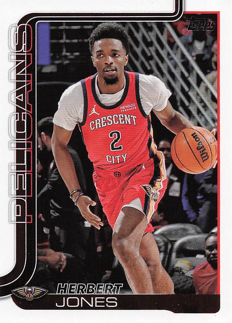 2025-26 Topps Basketball Herbert Jones #189