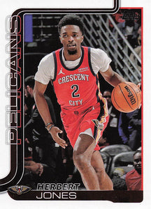 2025-26 Topps Basketball Herbert Jones #189