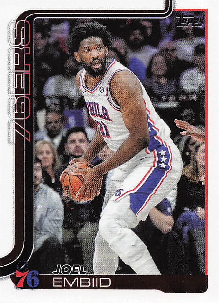 2025-26 Topps Basketball Joel Embiid #22