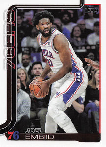 2025-26 Topps Basketball Joel Embiid #22