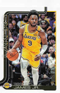 2025-26 Topps Basketball Bronny James Jr. #152