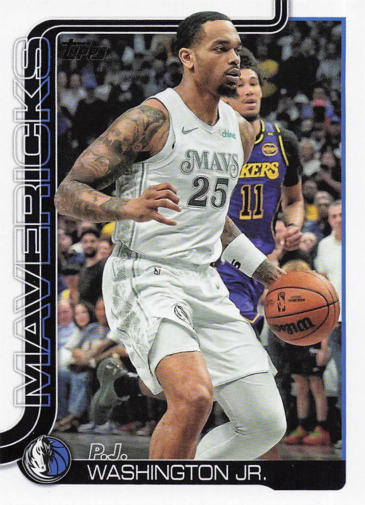 2025-26 Topps Basketball P.J. Washington Jr. #173