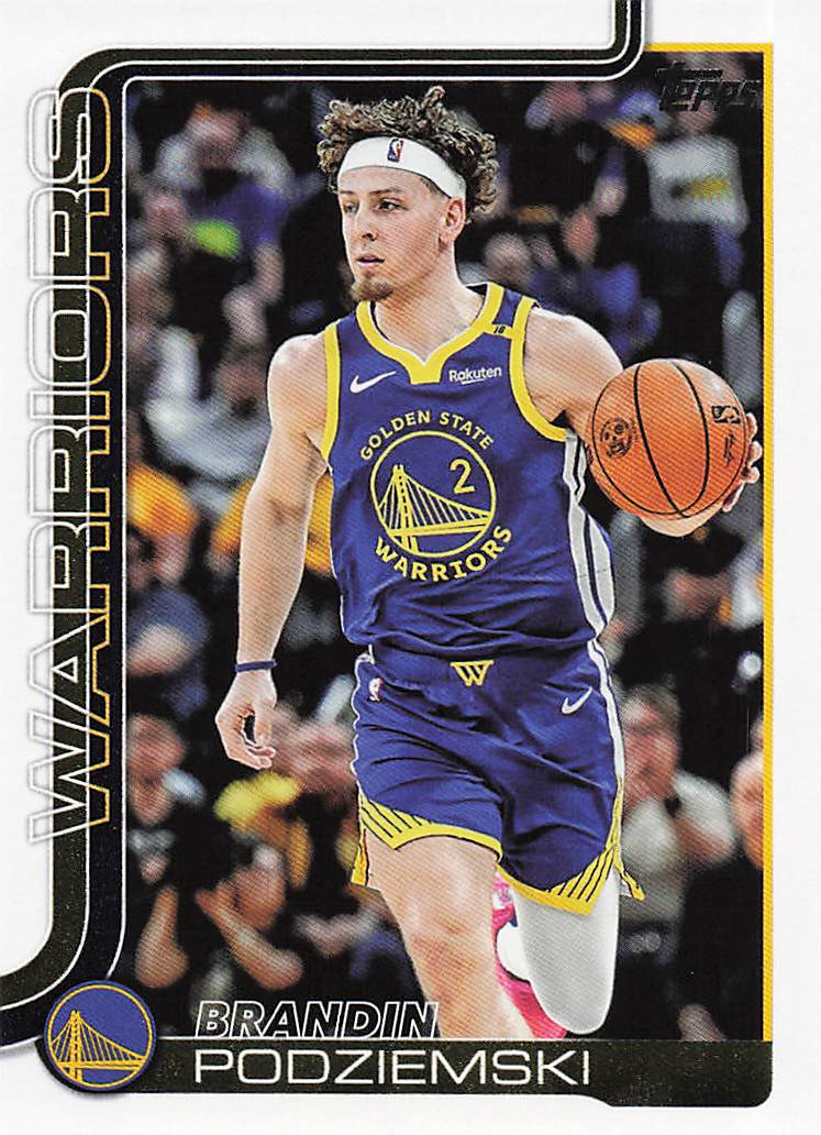2025-26 Topps Basketball Brandin Podziemski #141