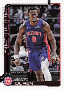 2025-26 Topps Basketball Jalen Duren #41
