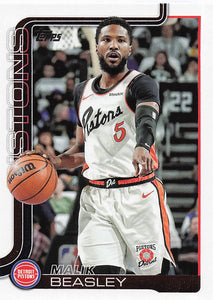 2025-26 Topps Basketball Malik Beasley #43
