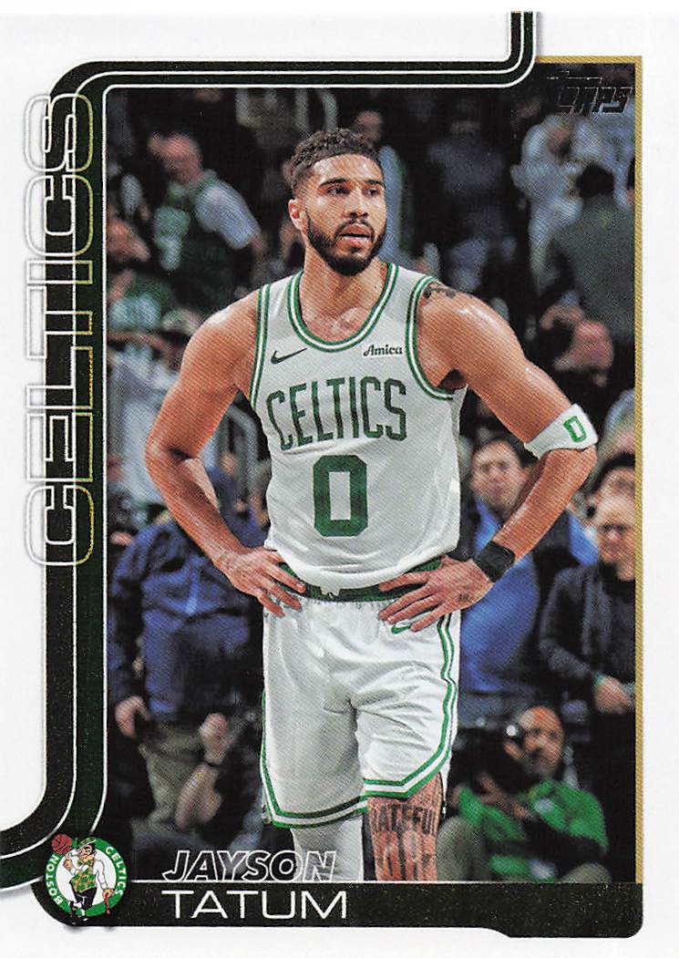 2025-26 Topps Basketball Jayson Tatum #1
