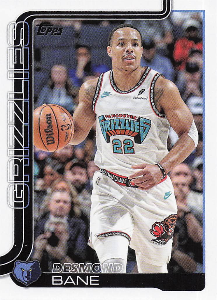 2025-26 Topps Basketball Desmond Bane #185