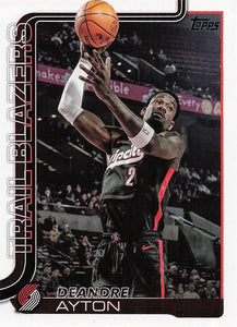 2025-26 Topps Basketball Deandre Ayton #124