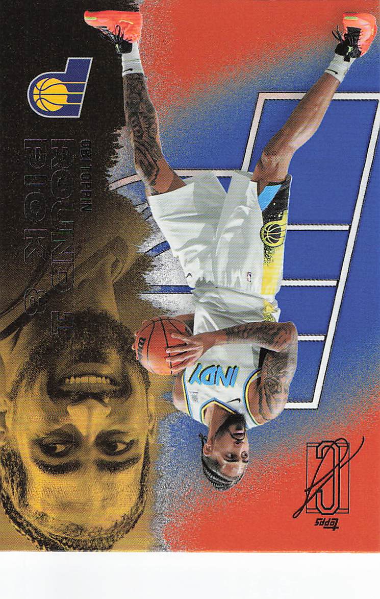 2025-26 Topps Signature Class Basketball Blue & Orange Obi Toppin #33