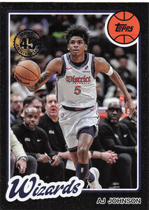 2025-26 Topps Basketball 1980-81 Topps Basketball AJ Johnson #80BK-18
