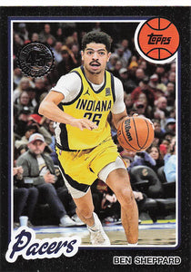 2025-26 Topps Basketball 1980-81 Topps Basketball Ben Sheppard #80BK-16