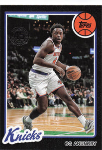 2025-26 Topps Basketball 1980-81 Topps Basketball OG Anunoby #80BK-33