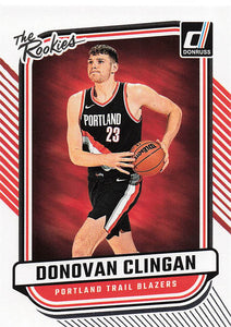 2024-25 Donruss Basketball The Rookies Donovan Clingan #5