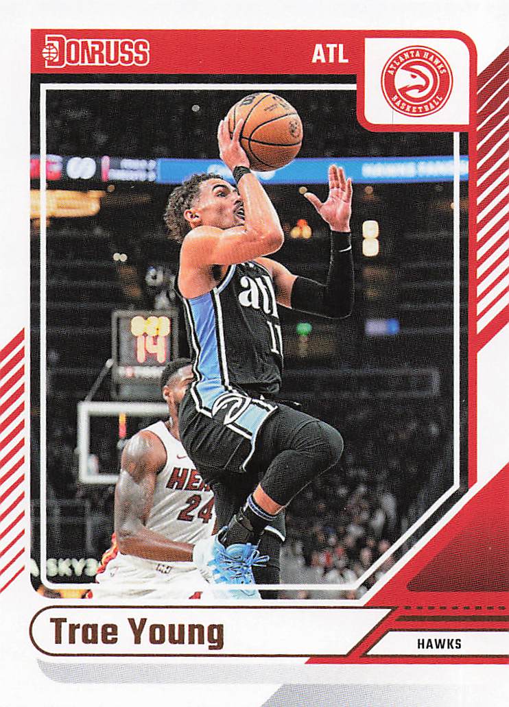 2024-25 Donruss Basketball Trae Young #93