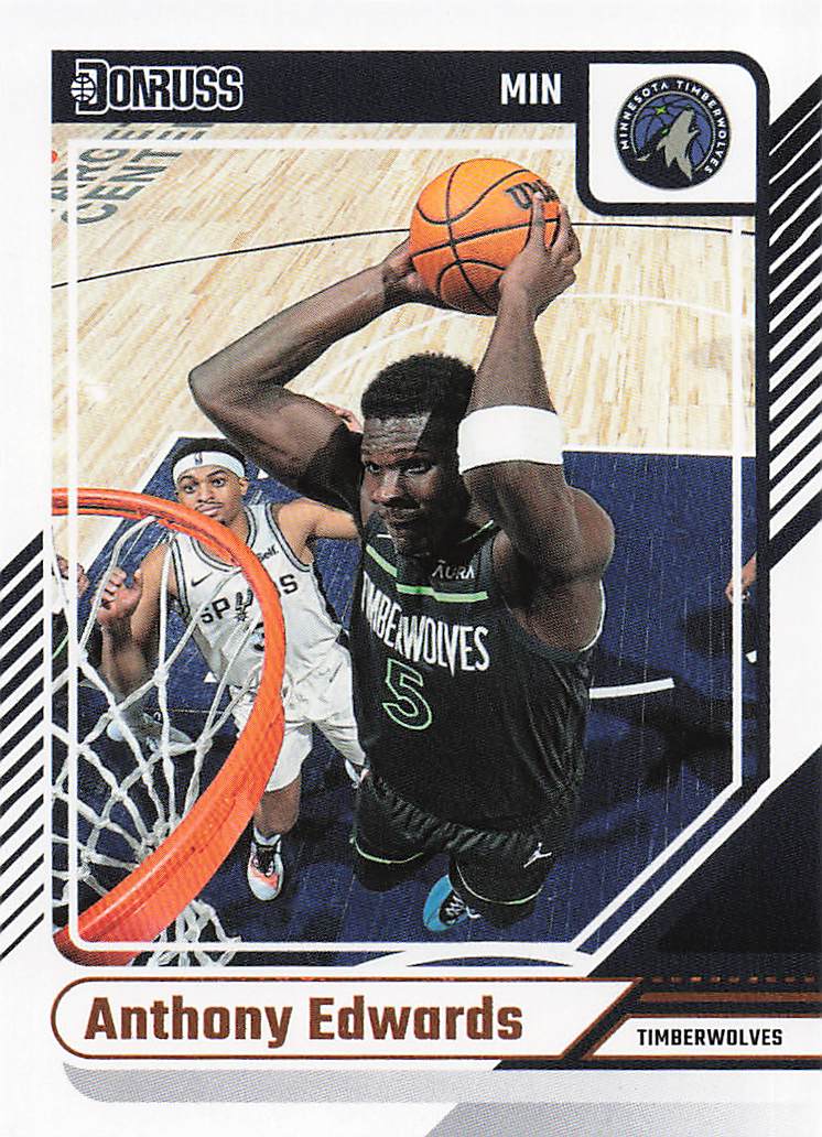 2024-25 Donruss Basketball Anthony Edwards #165