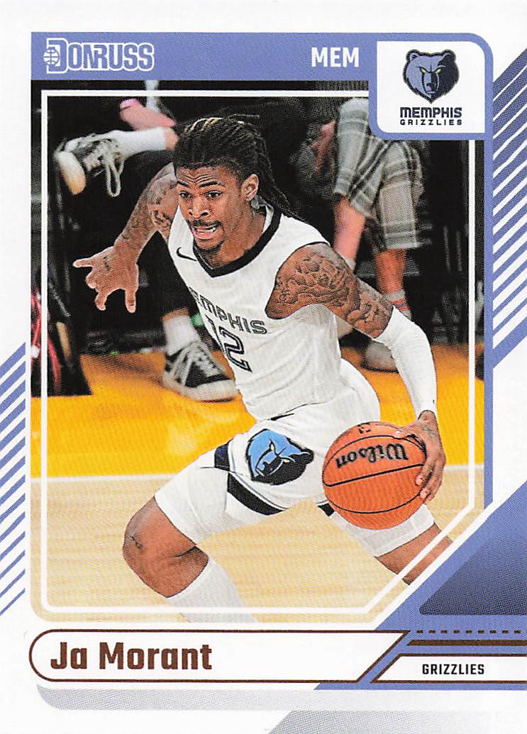 2024-25 Donruss Basketball Ja Morant #66