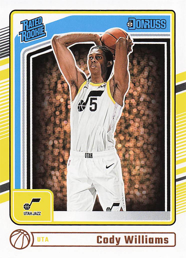 2024-25 Donruss Basketball Cody Williams #230 Rookie