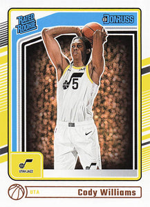 2024-25 Donruss Basketball Cody Williams #230 Rookie