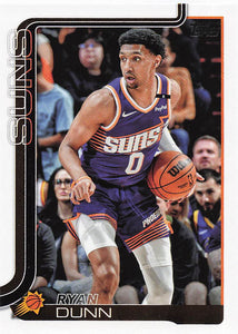 2025-26 Topps Basketball Ryan Dunn #159