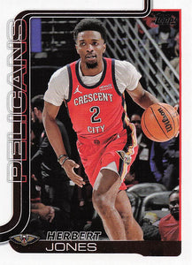 2025-26 Topps Basketball Herbert Jones #189