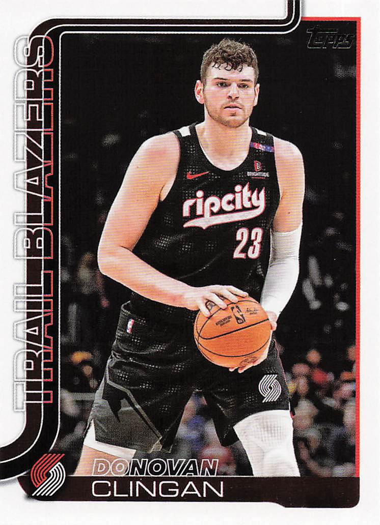 2025-26 Topps Basketball Donovan Clingan #126