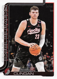 2025-26 Topps Basketball Donovan Clingan #126