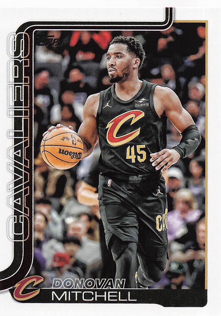 2025-26 Topps Basketball Donovan Mitchell #80
