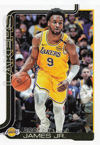2025-26 Topps Basketball Bronny James Jr. #152