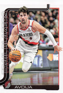 2025-26 Topps Basketball Deni Avdija #125