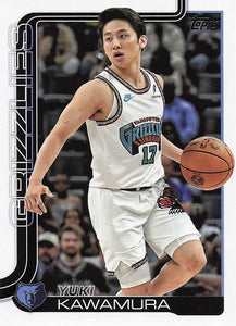 2025-26 Topps Basketball Yuki Kawamura #188