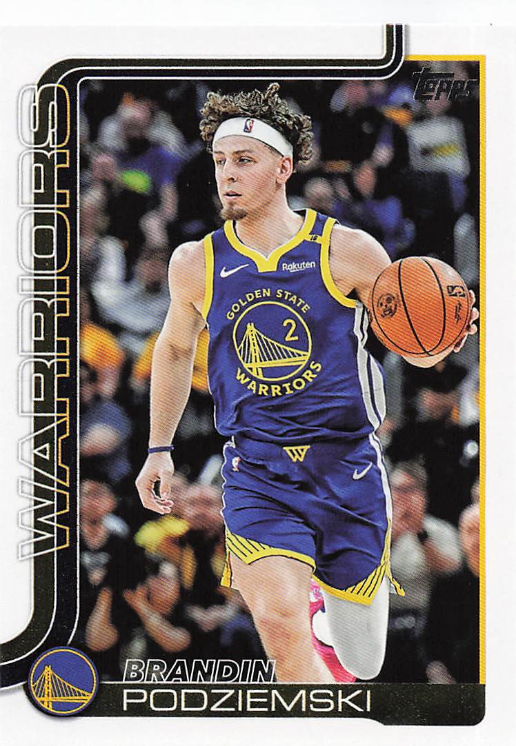 2025-26 Topps Basketball Brandin Podziemski #141