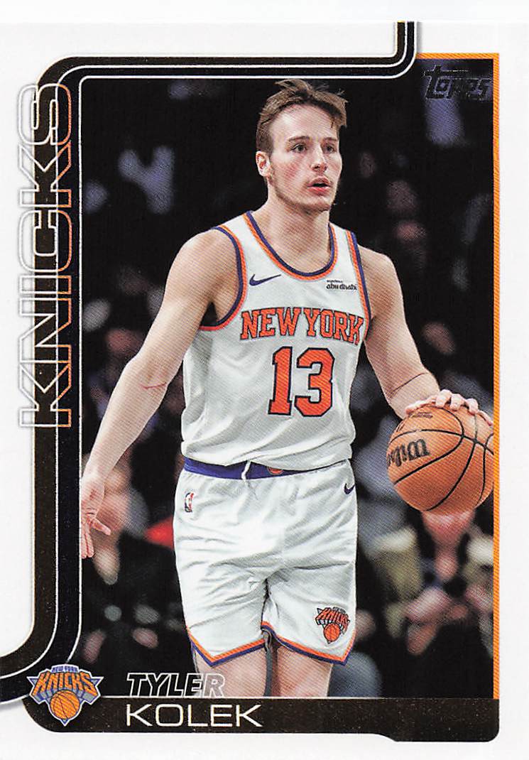 2025-26 Topps Basketball Tyler Kolek #20