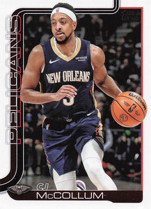 2025-26 Topps Basketball CJ McCollum #193