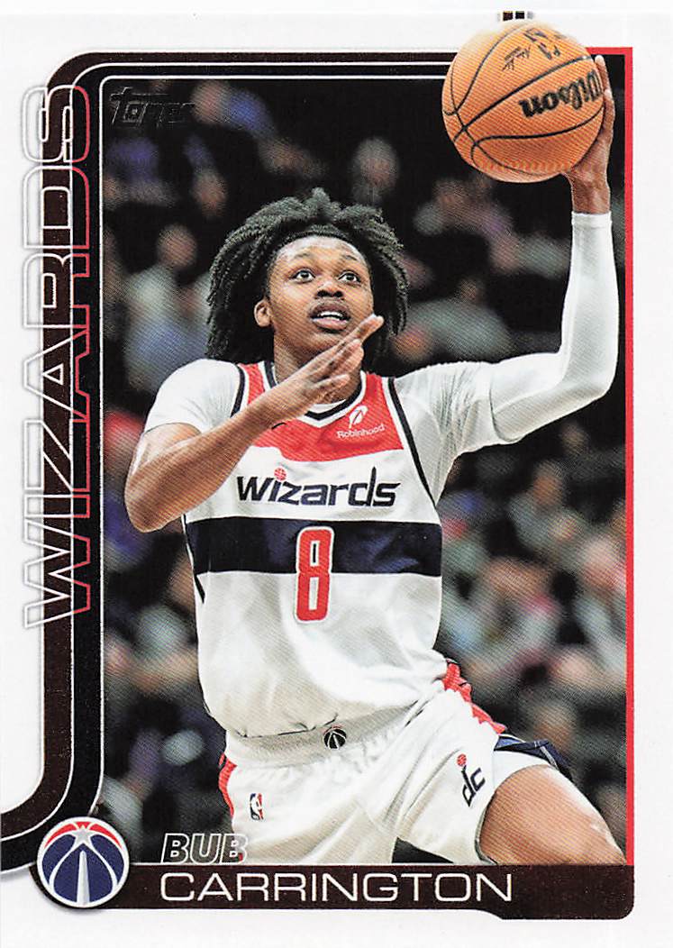 2025-26 Topps Basketball Bub Carrington #97