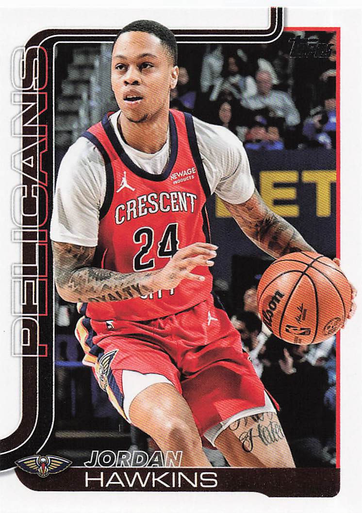 2025-26 Topps Basketball Jordan Hawkins #194