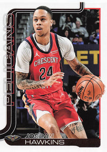 2025-26 Topps Basketball Jordan Hawkins #194